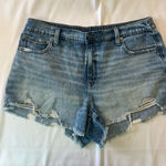 Aerie daydream women’s large distressed/raw hem/elastic waist Photo 0