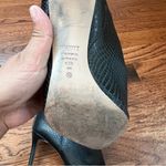 Schutz slouchy snakeskin embossed leather pull on Ashlee stiletto boots Photo 8