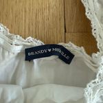 Brandy Melville  Top Square Neck Odette One Size White Photo 1