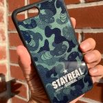 iPhone 8Plus 7Plus Fashion Camouflage Drop Protection Case Green Photo 0