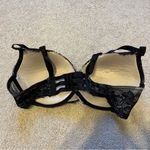 Torrid  Floral Lace Bra Size 40DD Black & Nude Photo 4