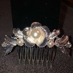 Fancy Hair Accessory Bridal Hair Piece Silver Photo 2