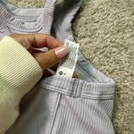 Lululemon Lavender High Neck ribbed sports bra size 4 Photo 2