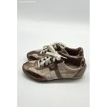 COACHKinsley Q986 Metallic Tan Brown Signature Stripe‎ Sneaker Women's - Size 5M Photo 1