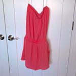 Pink Lily  Coral Desert Flames Strapless Romper Photo 2