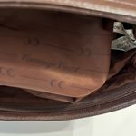 Carriage Court Brown and Black Suede Clutch Bag Photo 6