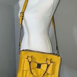 Betsey Johnson Satchel Crossbody Yellow Bag Shoulder Purse Photo 0