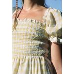 Charlie Holiday ‎ Sienna Dress Yellow Gingham US 8 Spring Romantic Picnic Fairy Photo 2