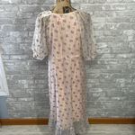 Capulet Izzy Sheer Rosebud Embroidery Dress Photo 12