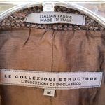 Structure Le Collezioni  Brown Virgin Wool Blend Blazer M Photo 3