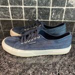 Superga ‎ Denim blue Women's Sneakers size 9.5 Photo 2