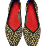 Rothy's Rothy’s The Point Little Cat Leopard Flats Size 8 Sustainable Photo 0