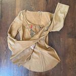 Miu Miu PRADA rare suede boho top, made in Italy, size 38 Photo 7