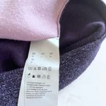 Hugo Boss Colorblock Top Sweater Pink Purple Black Metallic Wool Blend Large Photo 6