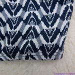NEW Seea‎ Free People Seea Georgia Surf Top in navy mini chevron, M Blue Size M Photo 8