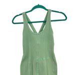 Free People Free Throw Onesie Jumpsuit Ribbed Seamless Green Size Large Photo 3