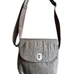 Baggallini EUC  Womens Crossbody Bag Brown Animal Print Nylon Lightweight Photo 0