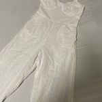 Japna white eyelet jumpsuit Photo 1