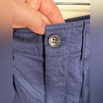 Madewell ‎ The Neale Short in Drapeweave Deep Indigo Size 00 EUC Photo 6