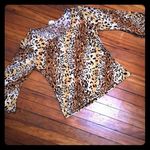 Nicola Spandex Split bell sleeve Top! Work it Girl Brown Photo 2