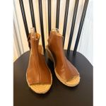 Bettye Muller Bettye Mueller Download tan leather espadrille wedges size 40/9 Photo 4