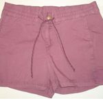 Columbia Womens New NWT M Hike Shorts Red Burgundy Cargo Snap Drawstring Pockets Photo 1