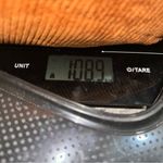 Pumpkin Orange Corduroy Women’s Jacket Coat Fall Autumn puffer outerwear warm Size M Photo 7