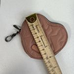 Lug Heart Zip Coin Pouch Key Clip Bag Charm Quilted Pink Purse Earbuds Case Photo 9