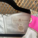 Julie Brown EUC Pink Silk Scarf Print Shift Dress Size 2 Photo 2