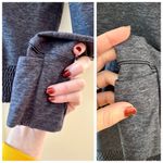 Lululemon  Athletica Lead The Pack Hoodie, Heathered Stony Grape / Black sz. 2 Photo 9