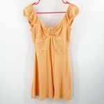 l*space L* Sirena Dress Size Small Mini Ribbed Cantaloupe Beach Resort Vacation Photo 2