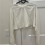 Daily Drills  Cropped Waffle Long Sleeve Photo 1