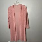 Do Everything In Love  Dusty Pink Knit Cardigan Photo 1