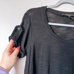 BCBGMAXAZRIA  Black Short Sleeve Round Neck Tee Size Small Photo 1