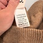 COMMENSE Knit Lounge Set Mock Neck Sweater Wide Leg Pants Set Camel Womens M NEW Brown Size M Photo 15