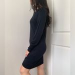 Athleta Lounge Sweater Dress in Black Photo 1