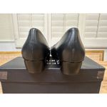 Naturalizer  Women's Dressy Becca Flat Black Leather 9 NIB Office Metallic Detail Photo 10