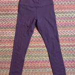 Senita Athletics  MAROON CROP LEGGINGS Photo 2