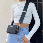 Princess Polly  | Mock Neck Open Tie Back Top Photo 0