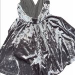 Silence + Noise  velvet romper size small Photo 5