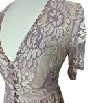 Prómesa Promesa Sleeping Beauty Maxi Dress Lavender Small Floral Lace Cottage Core Photo 4