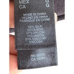 Vintage Claiborne Silk Blend Sleeveless Vest V Neck Sweater Preppy Timeless Sz L Black Size L Photo 3