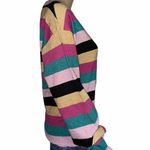 Nine West Metallic Striped Sweater Photo 1