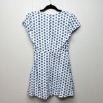 Mi Ami Embroidered Bohemian Coastalgirl Cottagecore Floral Mini Dress Sz Small Blue Photo 6