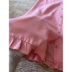 Loft  Datlet Pink Button Down Short Sleeve Women’s Dress-Shirt Size 4P Photo 6