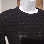 ZARA semi sheer knit top Photo 1
