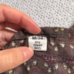 Brown & Red Bohmeian Floral Printed Beaded Maxi Dress Size Medium EUC Photo 5