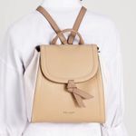 Kate Spade Leather Knott Colorblocked Backpack in Warm Stone Neutral Photo 9