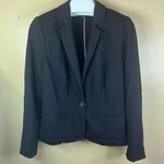 Lane Bryant  Women's Black Blazer Jacket Size 18 Single-Button Business Corporate Photo 0