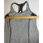 Lululemon  Striped Tank Top Racerback Built-In Bra Athletic Workout Gym‎ Size 8 Photo 2